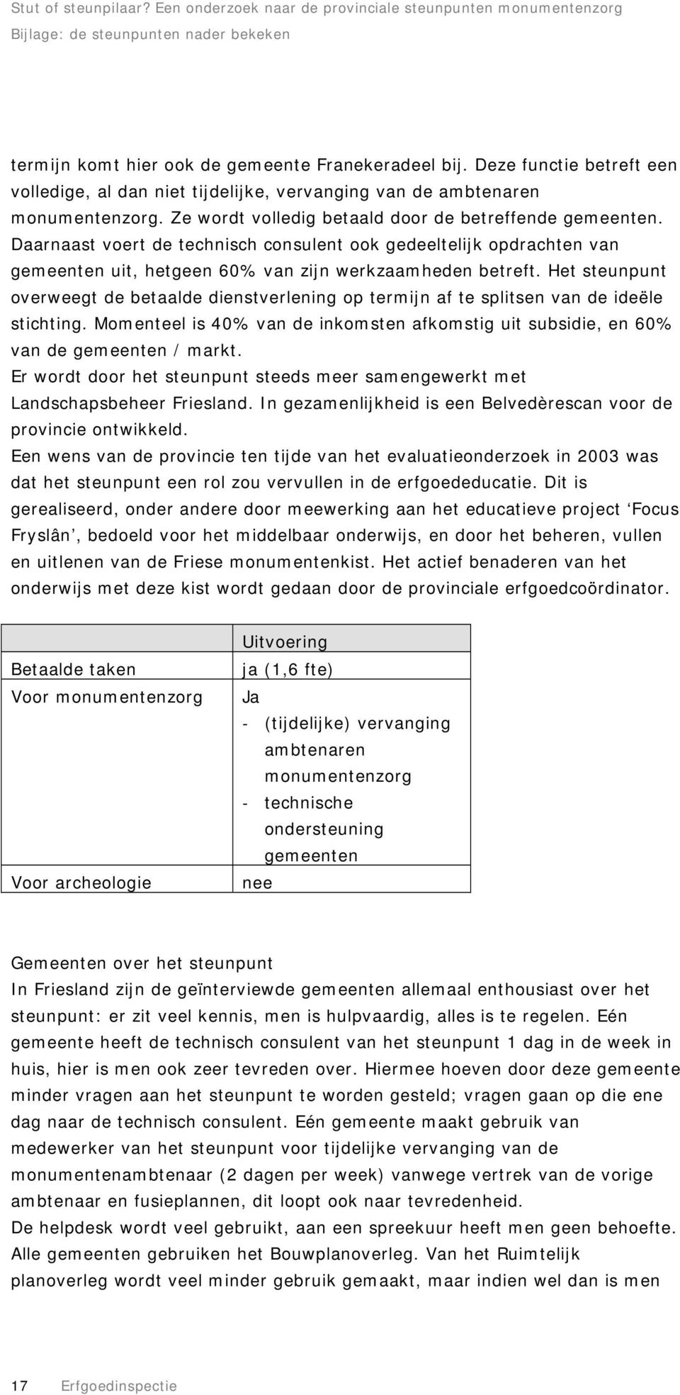 Het steunpunt overweegt de betaalde dienstverlening op termijn af te splitsen van de ideële stichting. Momenteel is 40% van de inkomsten afkomstig uit subsidie, en 60% van de gemeenten / markt.