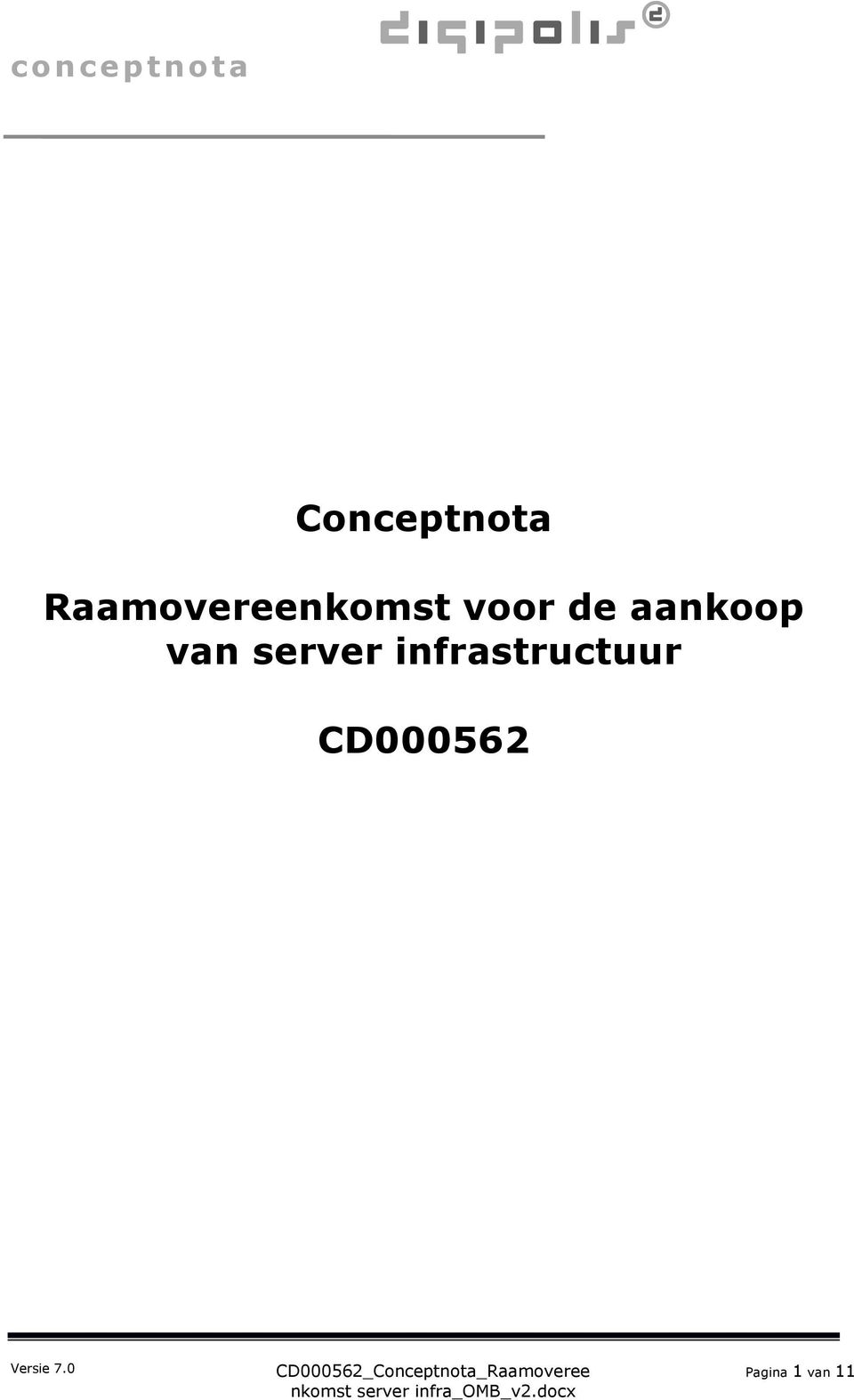 de aankoop van server