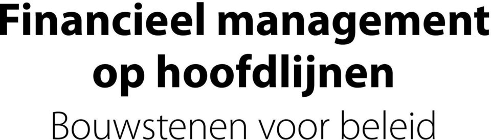 hoofdlijnen