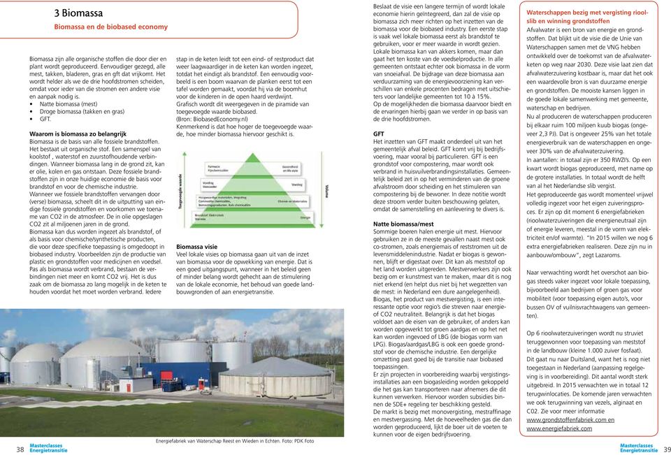 Waarom is biomassa zo belangrijk Biomassa is de basis van alle fossiele brandstoffen. Het bestaat uit organische stof. Een samenspel van koolstof, waterstof en zuurstofhoudende verbindingen.