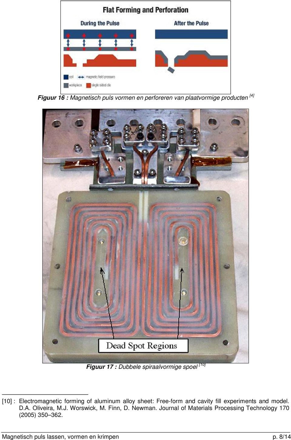 Free-form and cavity fill experiments and model. D.A. Oliveira, M.J. Worswick, M. Finn, D. Newman.