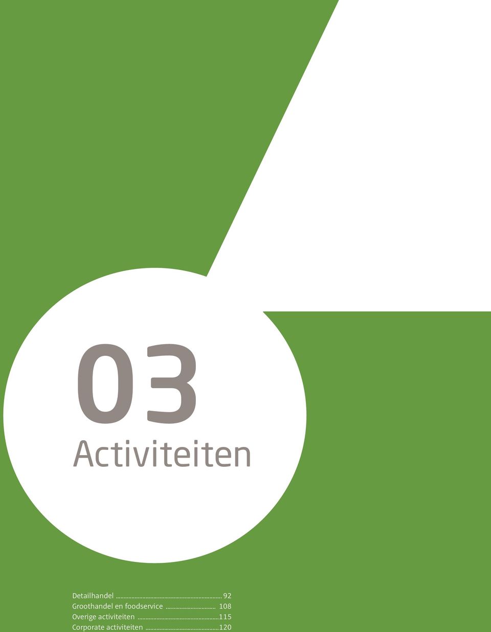 .. 108 Overige activiteiten.