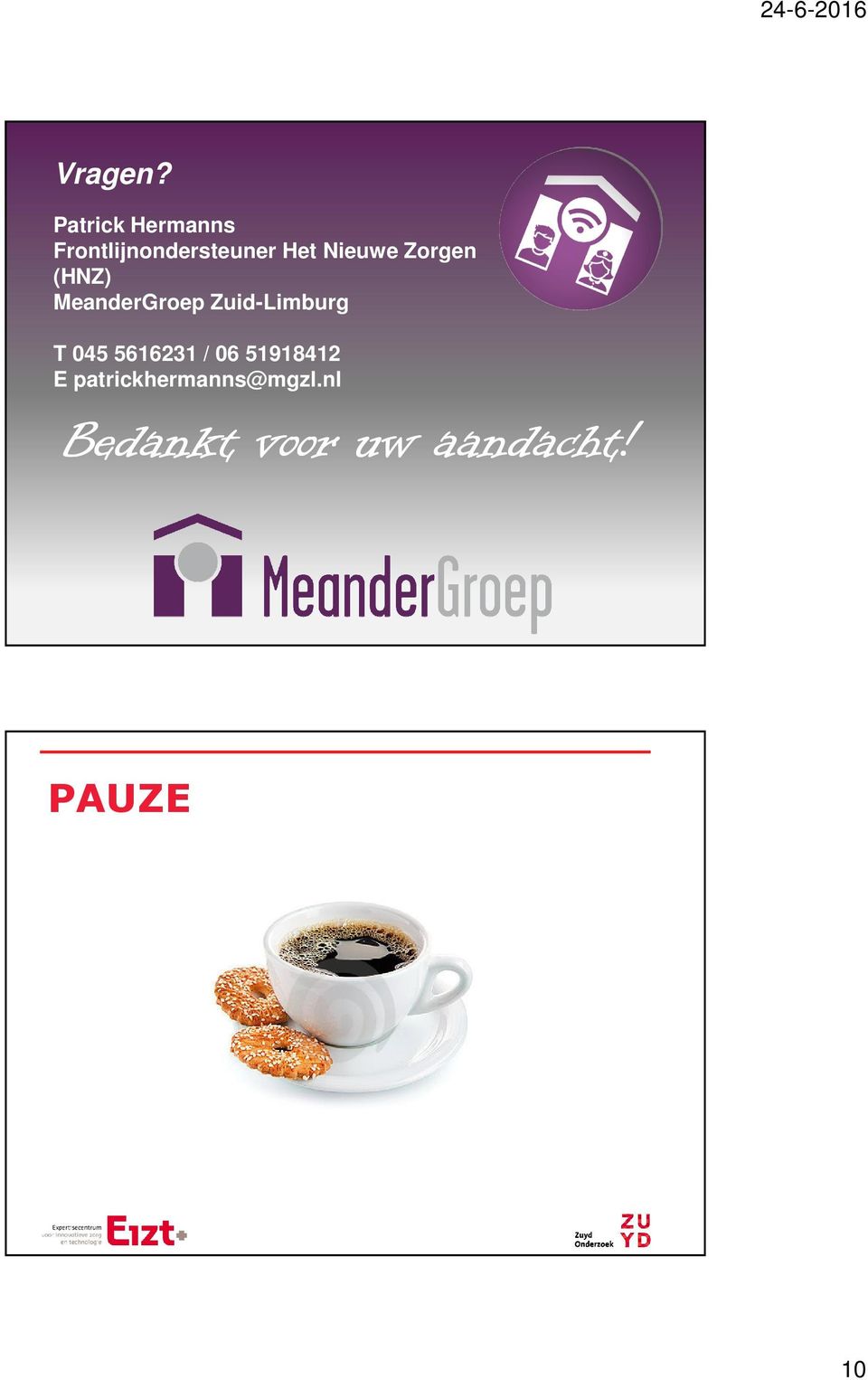 Nieuwe Zorgen (HNZ) MeanderGroep Zuid-Limburg