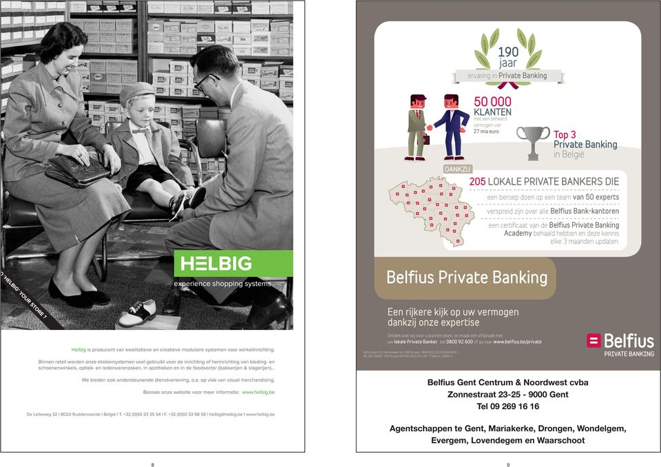 Belfius Private Banking TO HELBIG YOUR STORE?