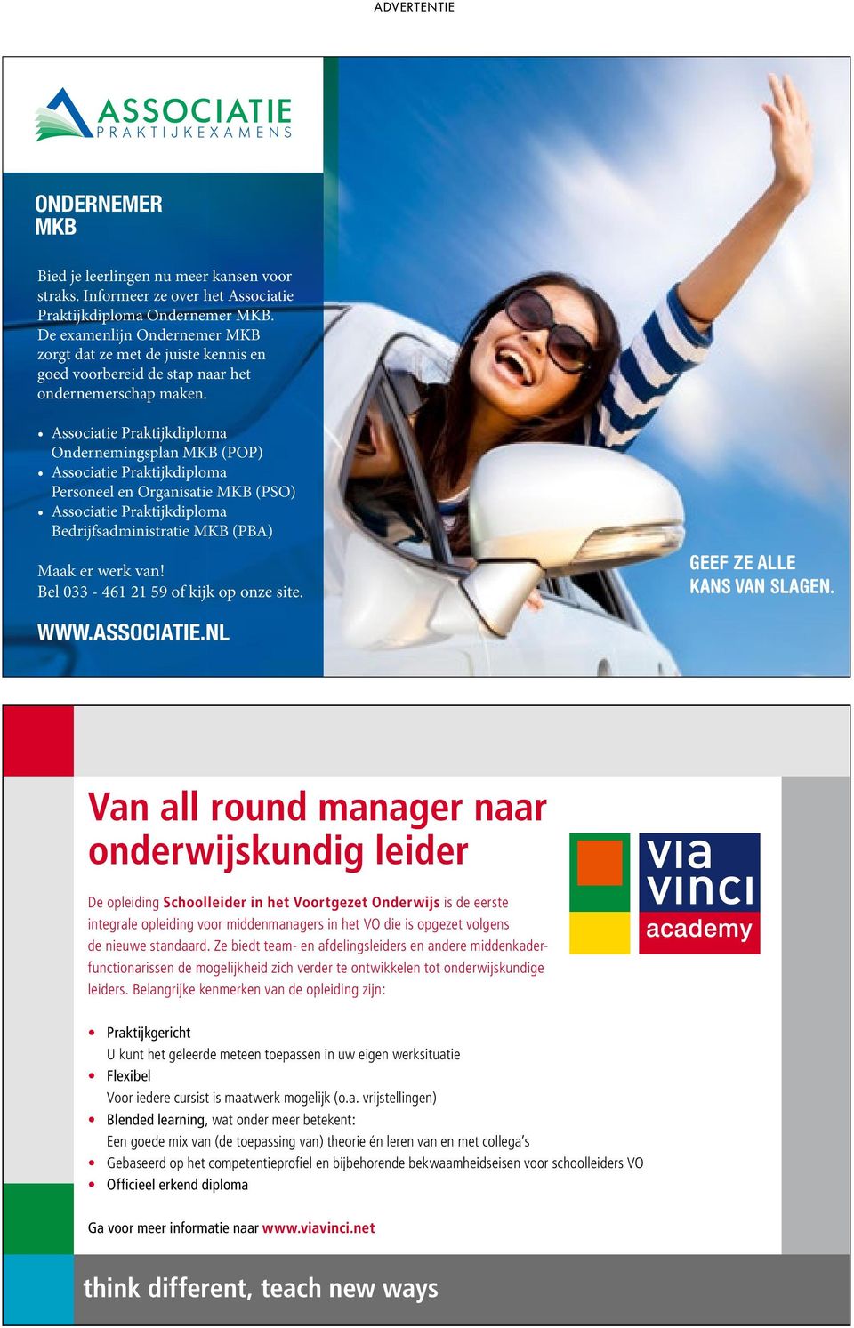 Associatie Praktijkdiploma Ondernemingsplan MKB (POP) Associatie Praktijkdiploma Personeel en Organisatie MKB (PSO) Associatie Praktijkdiploma Bedrijfsadministratie MKB (PBA) Maak er werk van!