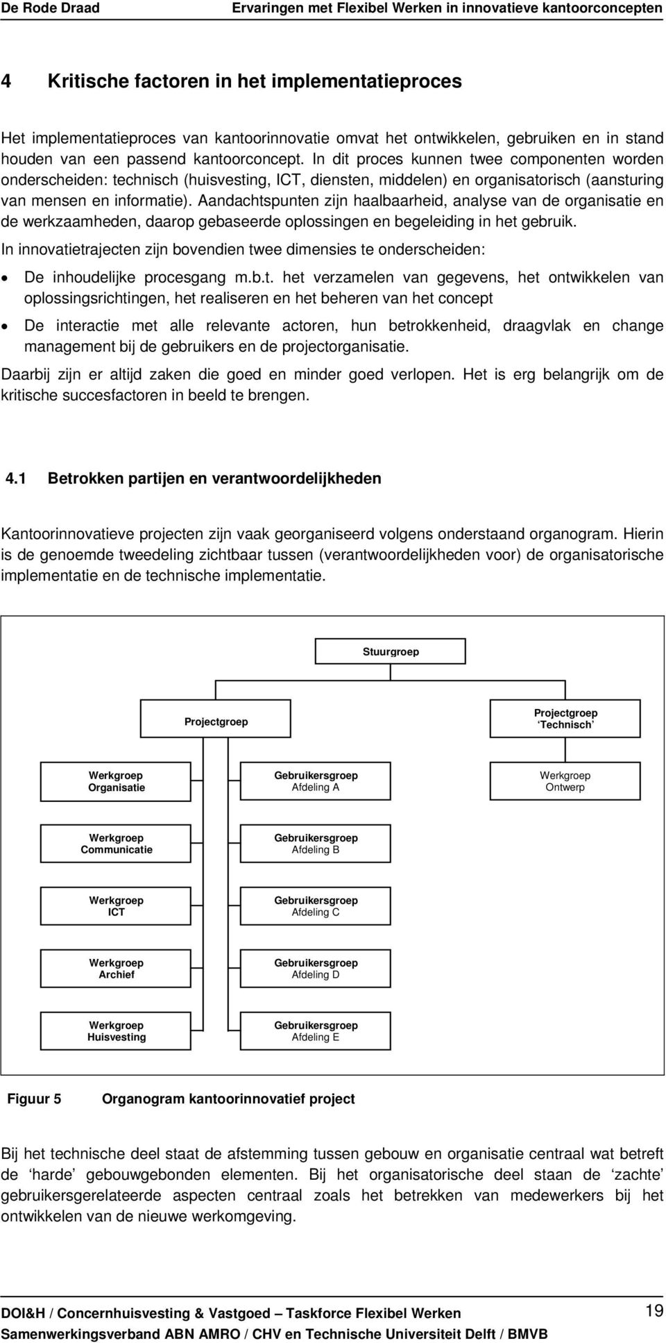 Aandachtspunten zijn haalbaarheid, analyse van de organisatie en de werkzaamheden, daarop gebaseerde oplossingen en begeleiding in het gebruik.