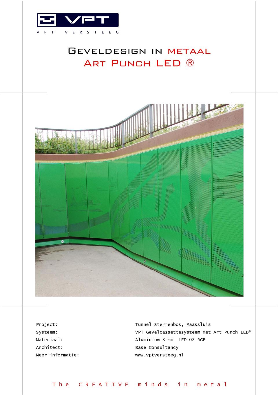 Art Punch LED Aluminium 3 mm