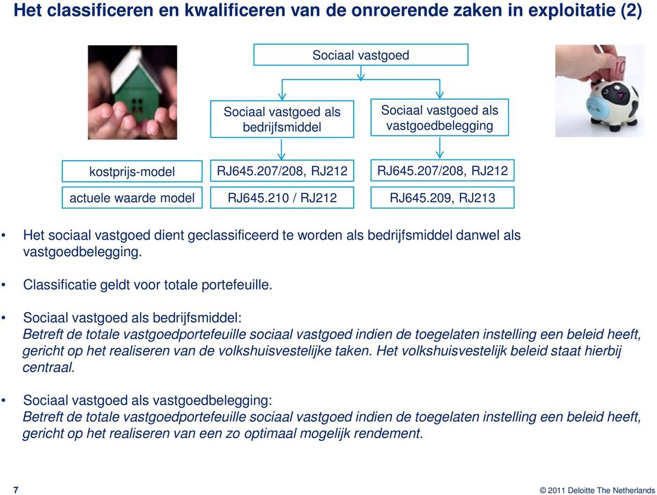 Sociaal vastgoed als bedrijfsmiddel: Betreft de totale vastgoedportefeuille sociaal vastgoed indien de toegelaten instelling een beleid heeft, gericht op het realiseren van de volkshuisvestelijke