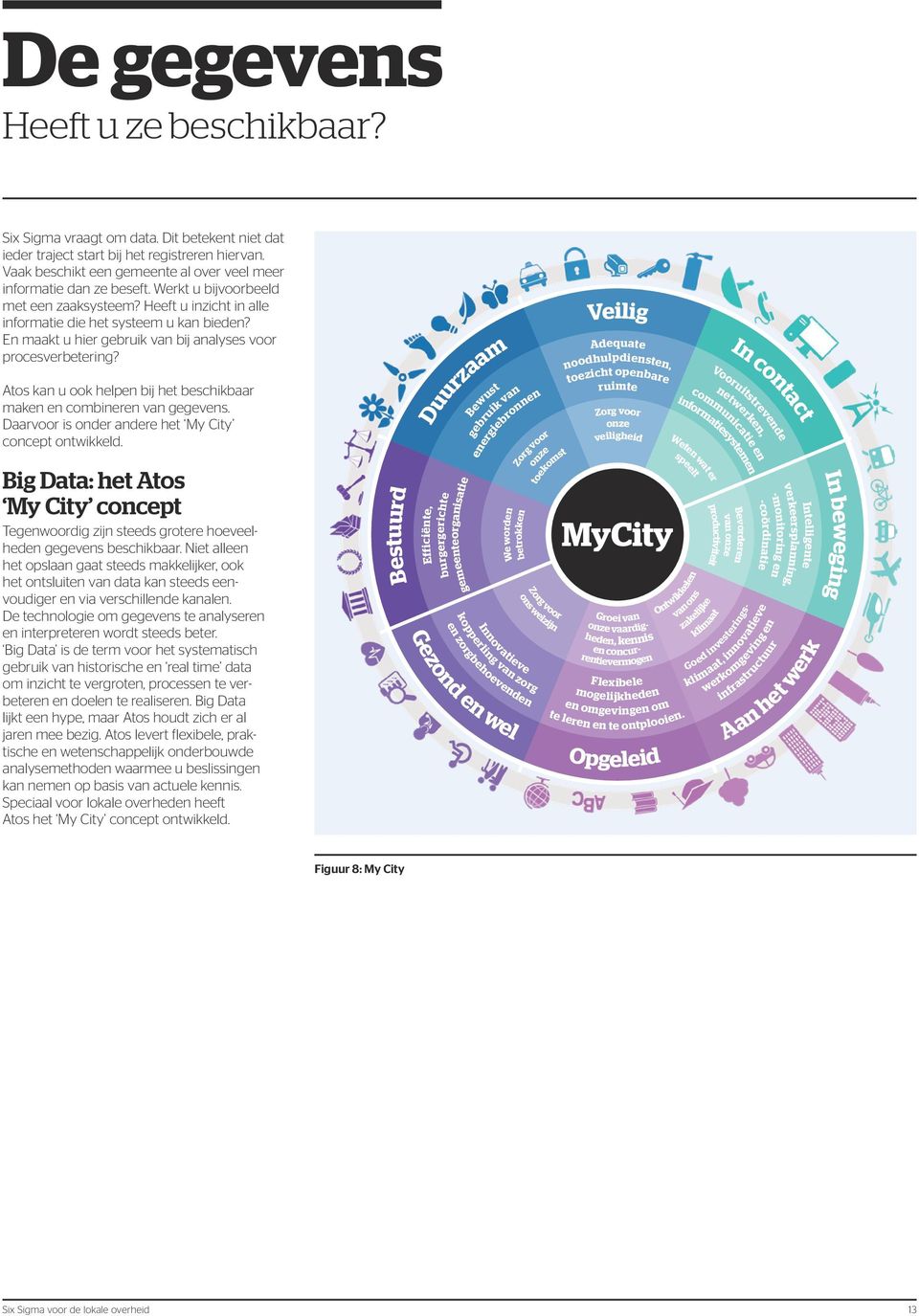 En maakt u hier gebruik van bij analyses voor procesverbetering? Atos kan u ook helpen bij het beschikbaar maken en combineren van gegevens. Daarvoor is onder andere het My City concept ontwikkeld.