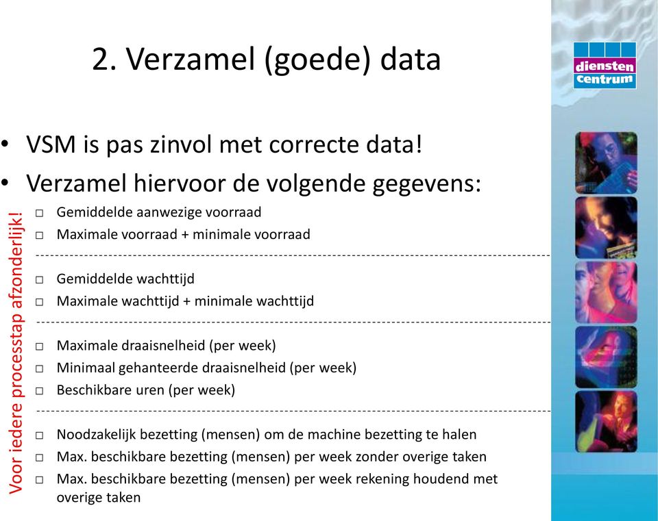 wachttijd + minimale wachttijd Maximale draaisnelheid (per week) Minimaal gehanteerde draaisnelheid (per week) Beschikbare uren (per week)