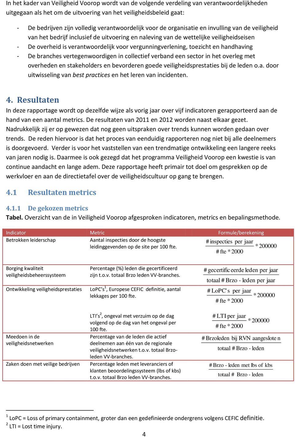 vergunningverlening, toezicht en handhaving - De branches vertegenwoordigen in collectief verband een sector in het overleg met overheden en stakeholders en bevorderen goede veiligheidsprestaties bij