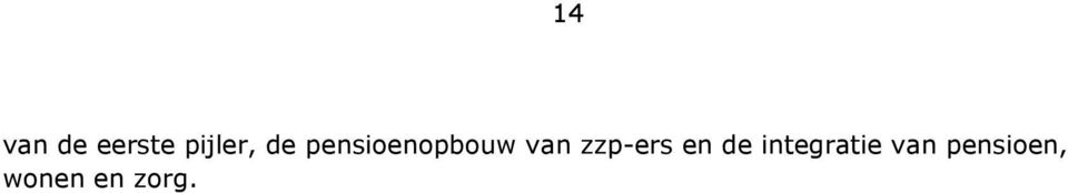 zzp-ers en de integratie