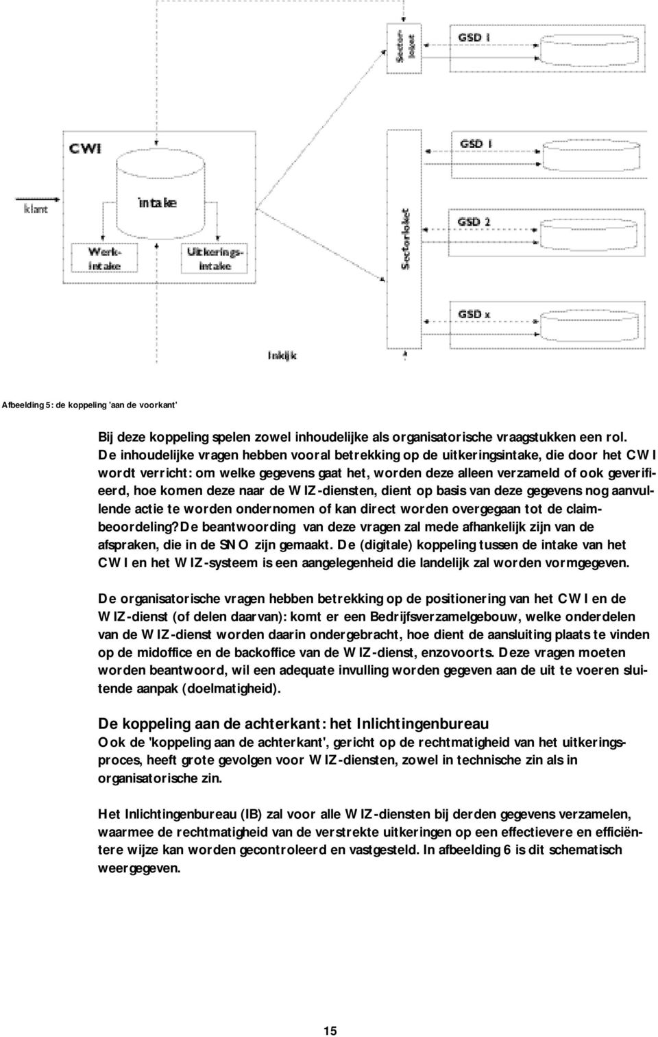 naar de WIZ-diensten, dient op basis van deze gegevens nog aanvullende actie te worden ondernomen of kan direct worden overgegaan tot de claimbeoordeling?