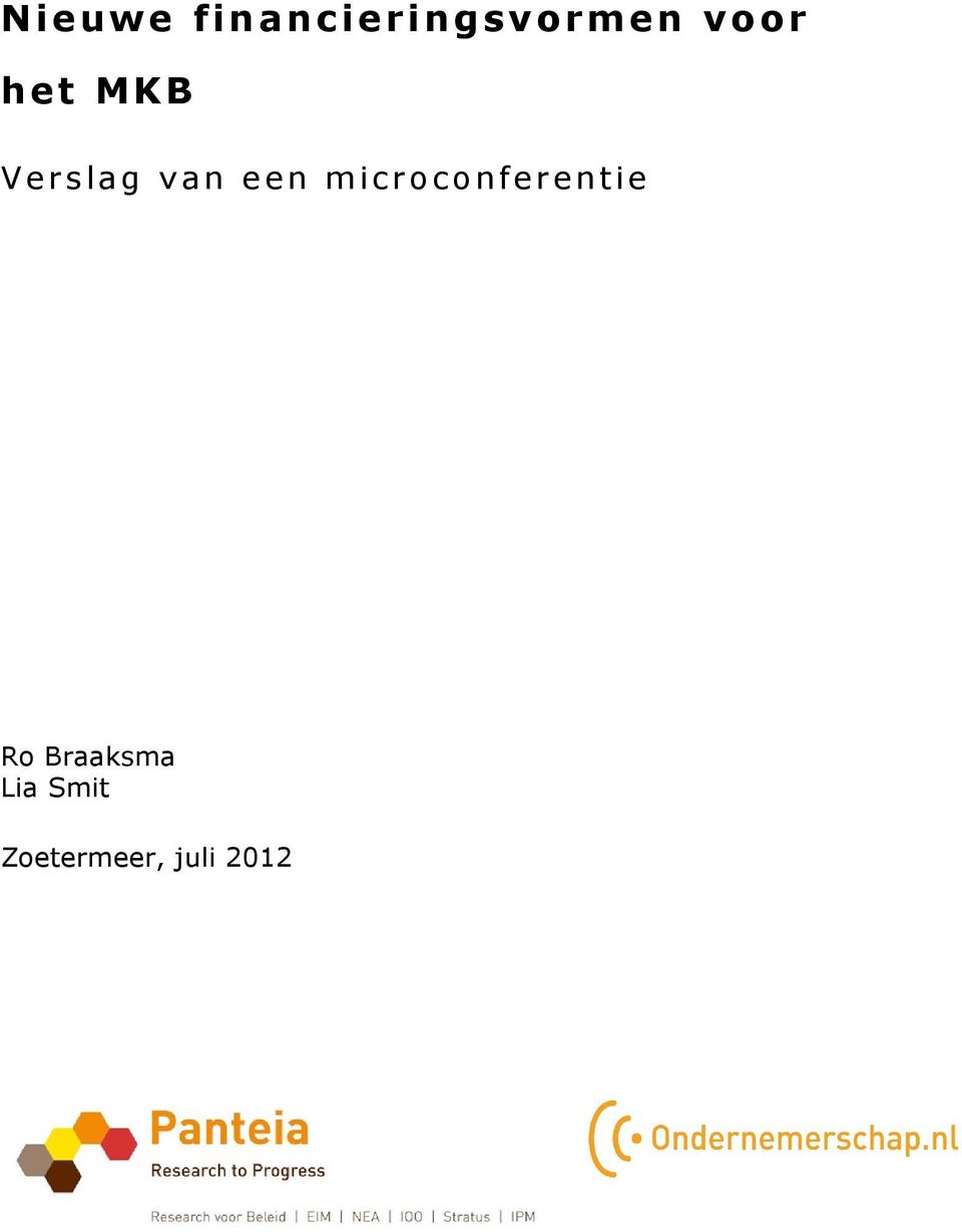microconferentie Ro Braaksma