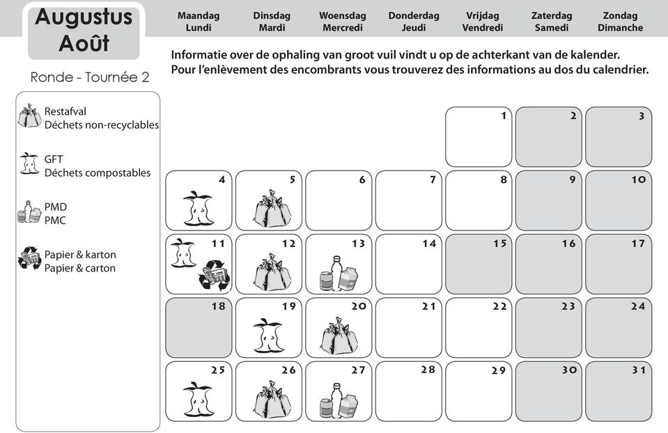 Pour l enlèvement des encombrants vous trouverez des