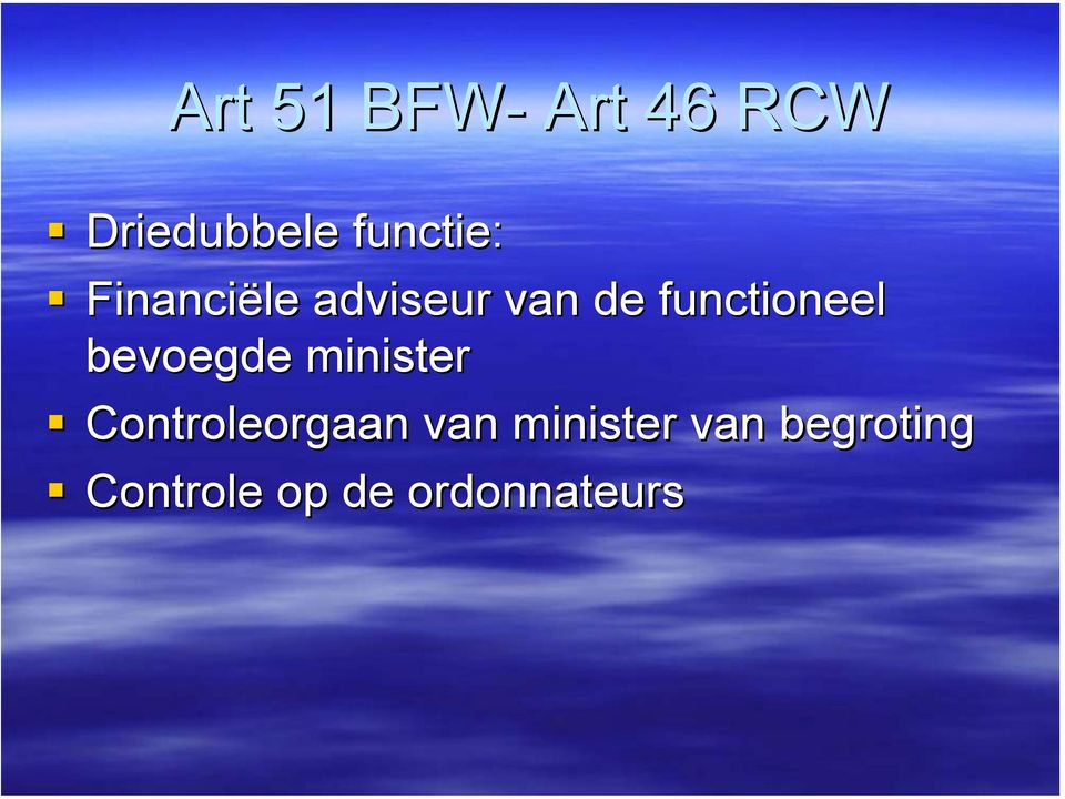 functioneel bevoegde minister