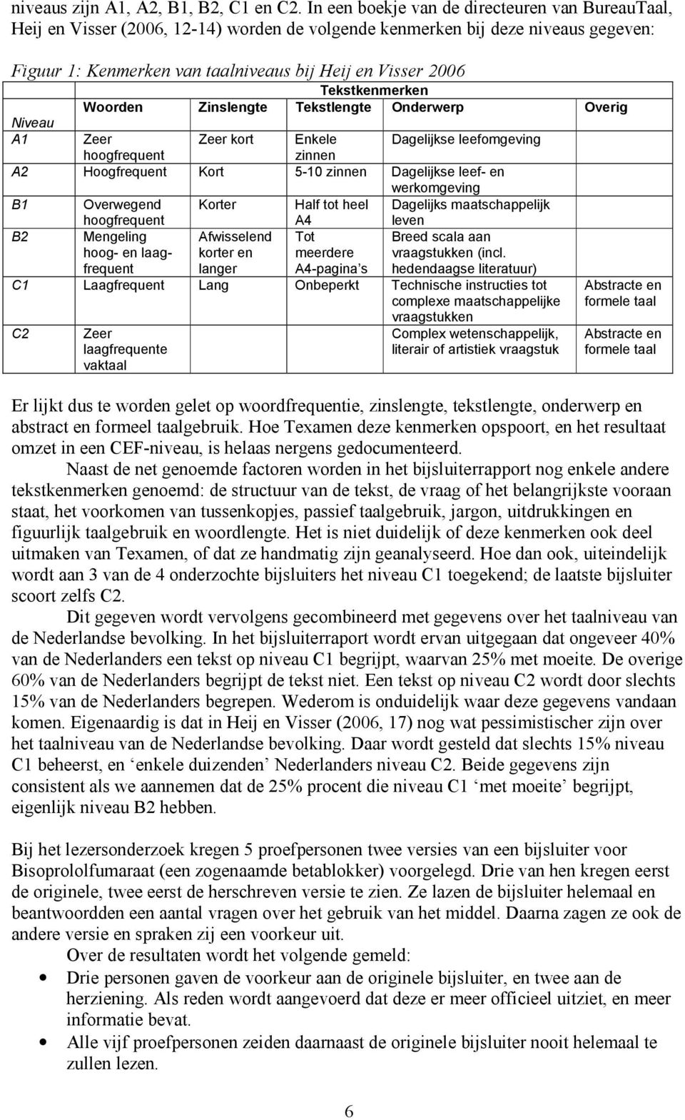 Tekstkenmerken Woorden Zinslengte Tekstlengte Onderwerp Overig Niveau A1 Zeer Zeer kort Enkele Dagelijkse leefomgeving hoogfrequent zinnen A2 Hoogfrequent Kort 5-10 zinnen Dagelijkse leef- en