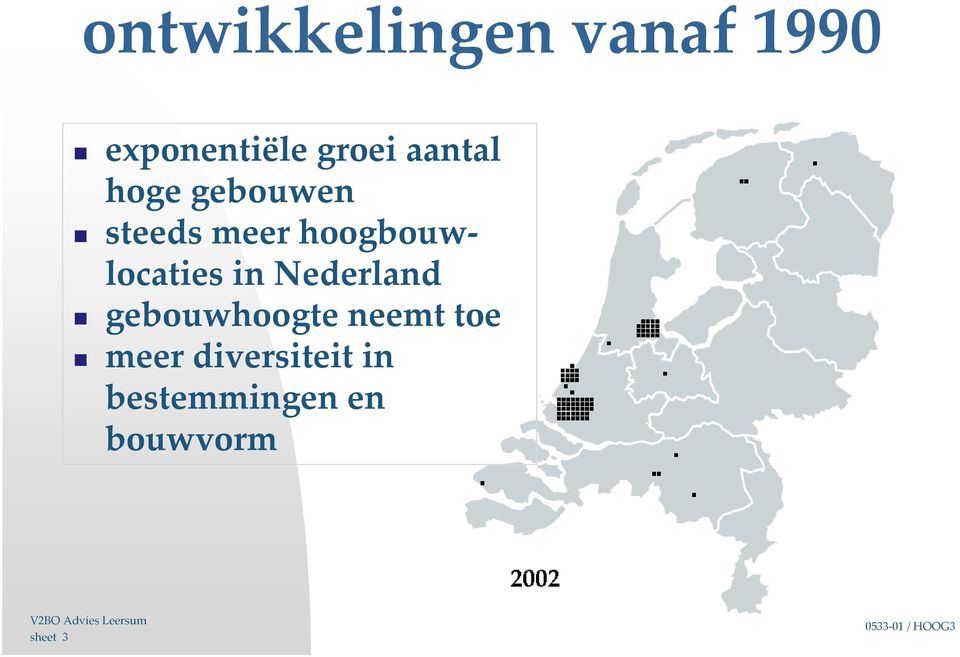 hoogbouwlocaties in Nederland gebouwhoogte