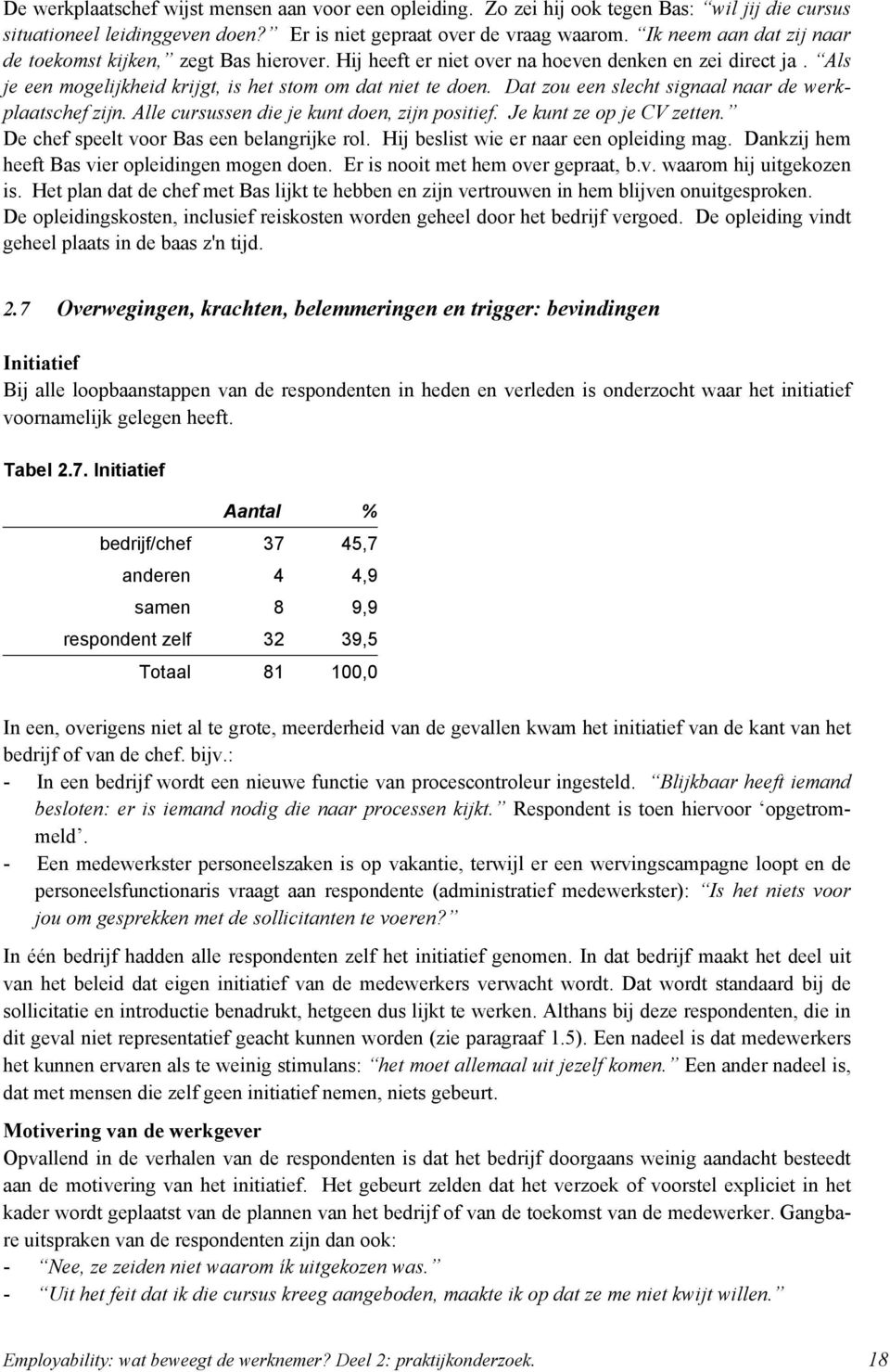 Dat zou een slecht signaal naar de werkplaatschef zijn. Alle cursussen die je kunt doen, zijn positief. Je kunt ze op je CV zetten. De chef speelt voor Bas een belangrijke rol.