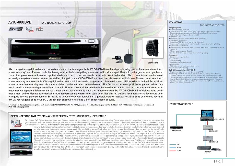 Kan ook verborgen worden geplaatst, zodat het geen ruimte inneemt op het dashboard en u uw bestaande autoradio kunt behouden.