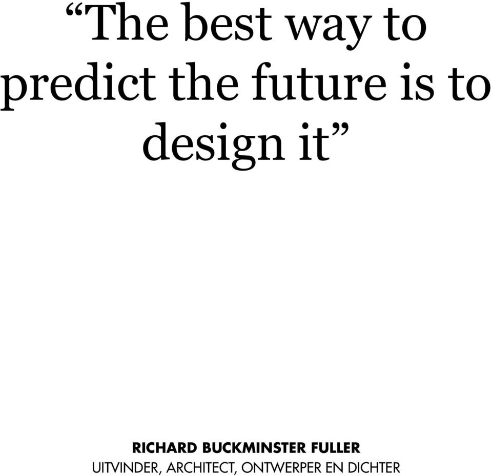 Richard Buckminster Fuller