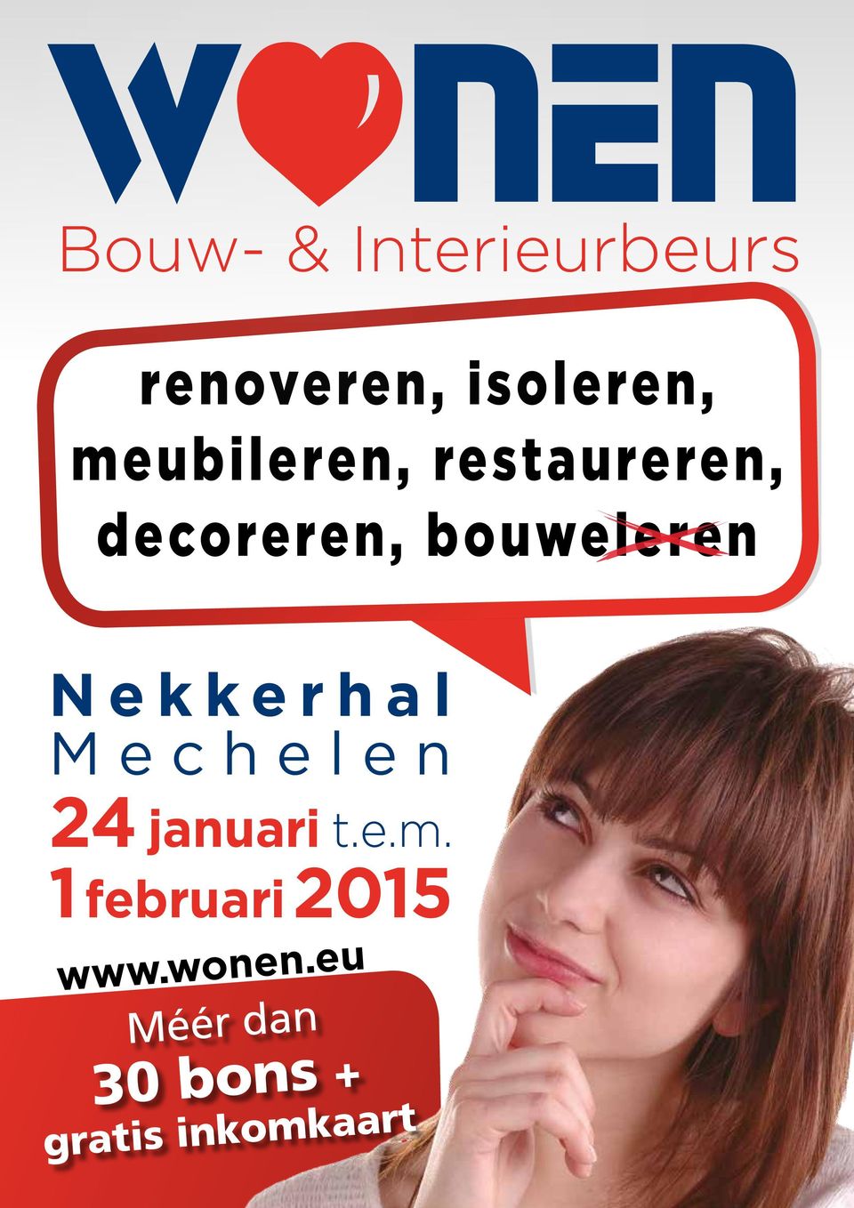 Nekkerhal Mechelen 24 januari t.e.m.