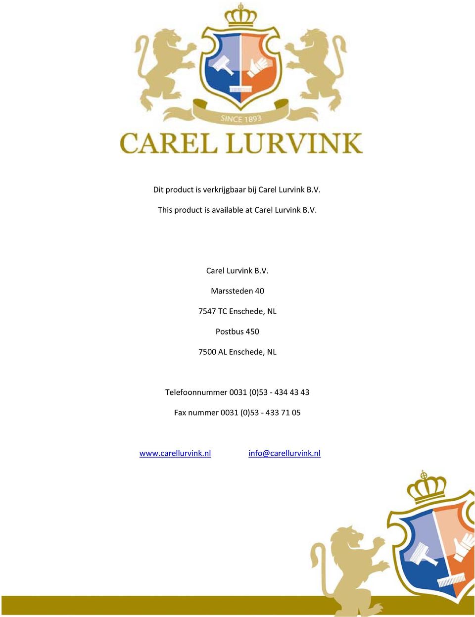 Carel Lurvink B.V.