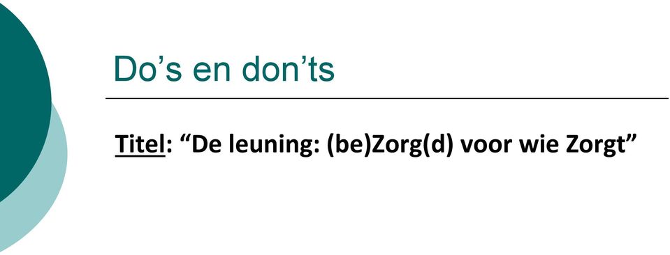 leuning: