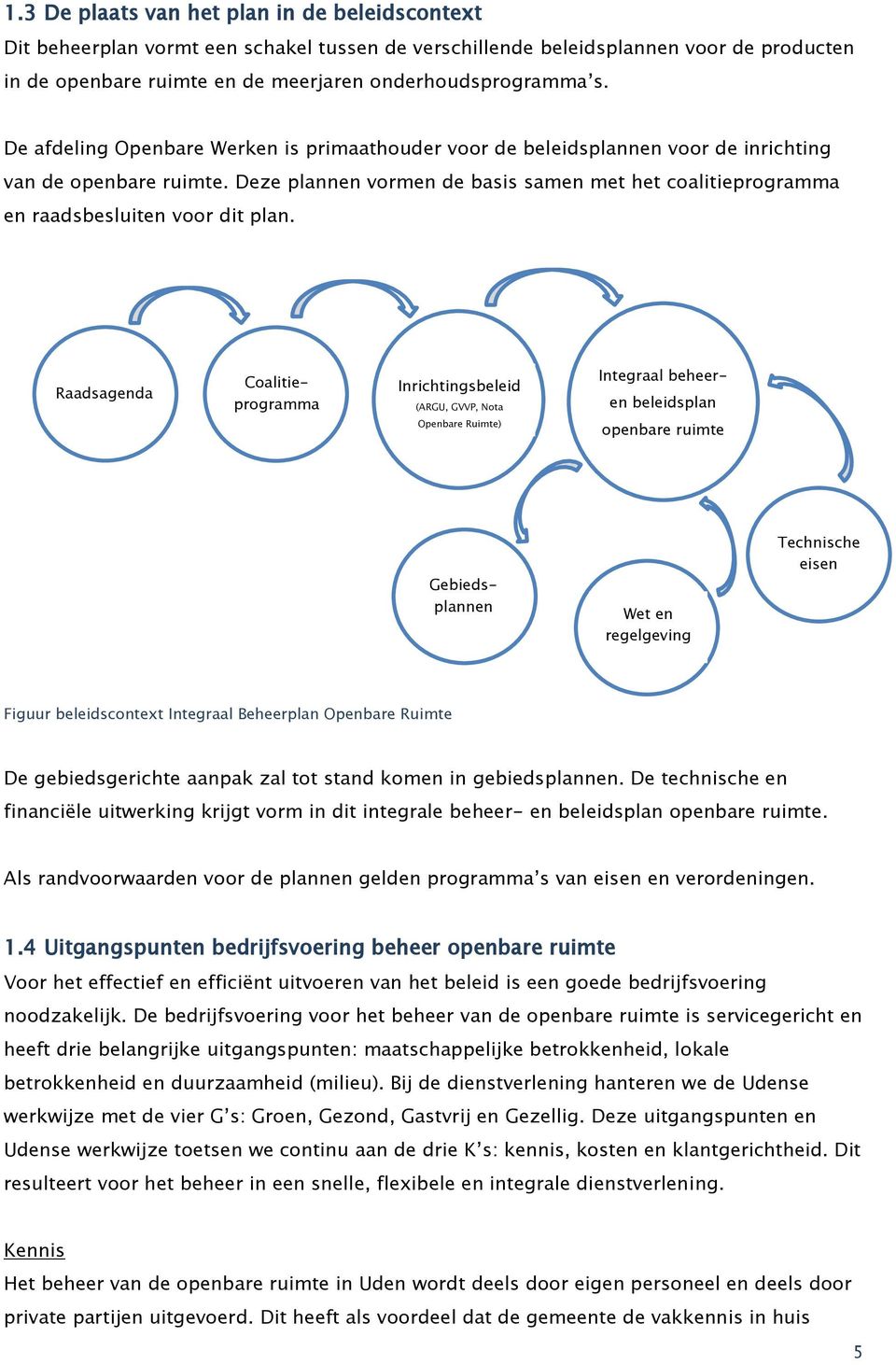 Deze plannen vormen de basis samen met het coalitieprogramma en raadsbesluiten voor dit plan.