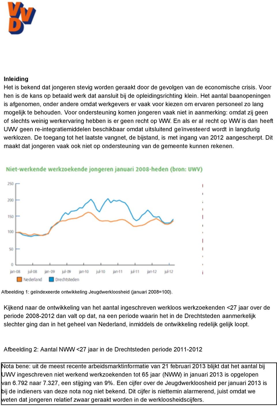 Voor ondersteuning komen jongeren vaak niet in aanmerking: omdat zij geen of slechts weinig werkervaring hebben is er geen recht op WW.