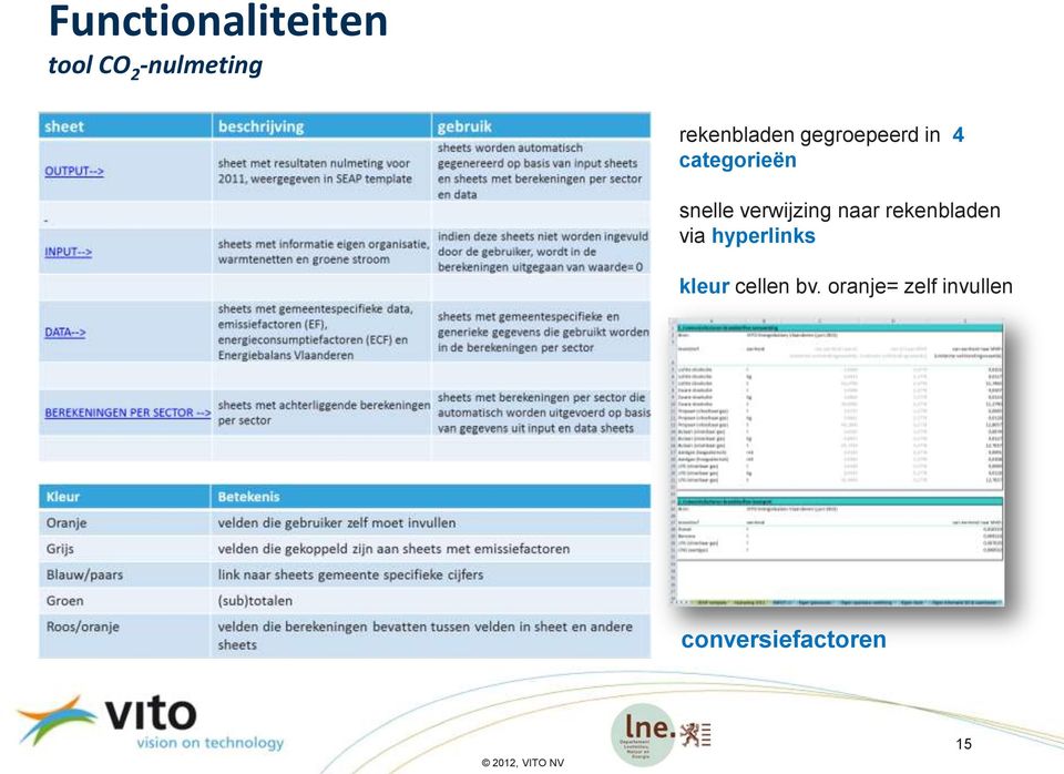 verwijzing naar rekenbladen via hyperlinks kleur