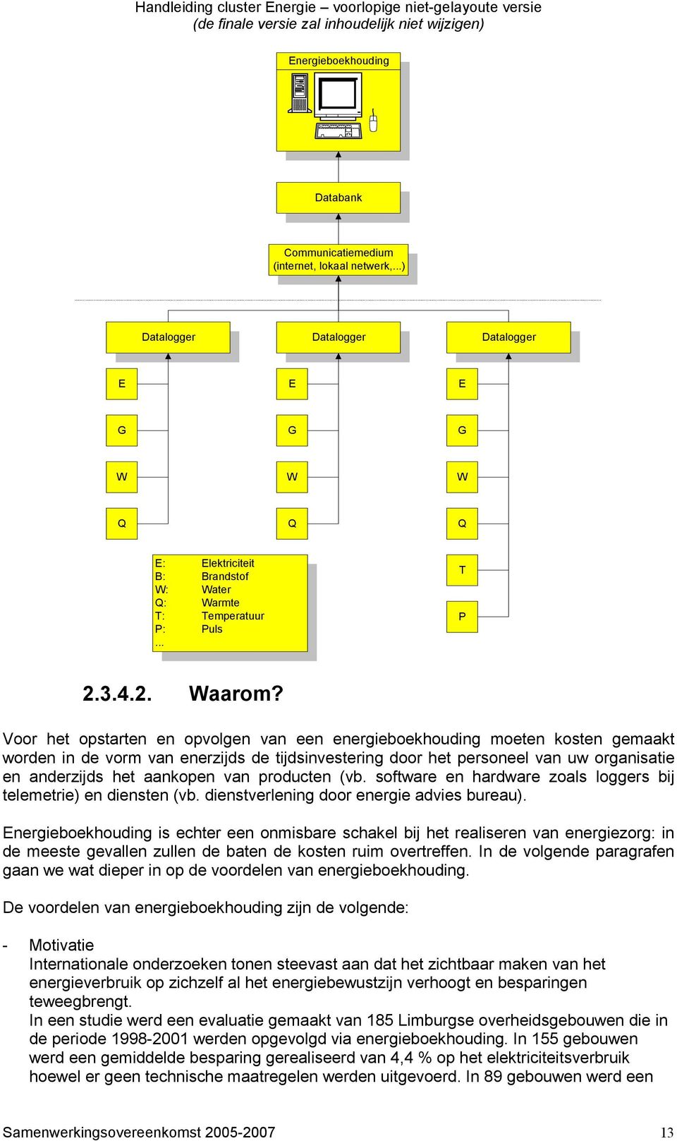 Voor het opstarten en opvolgen van een energieboekhouding moeten kosten gemaakt worden in de vorm van enerzijds de tijdsinvestering door het personeel van uw organisatie en anderzijds het aankopen