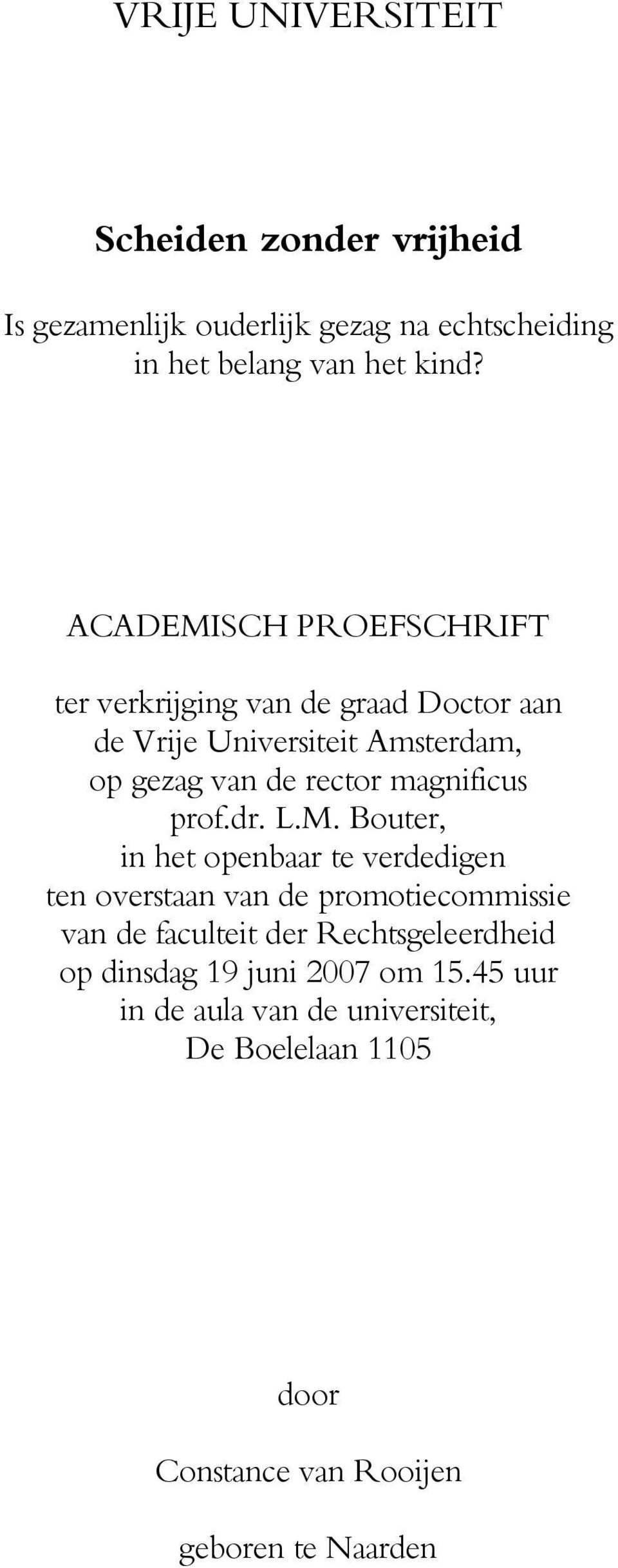 magnificus prof.dr. L.M.