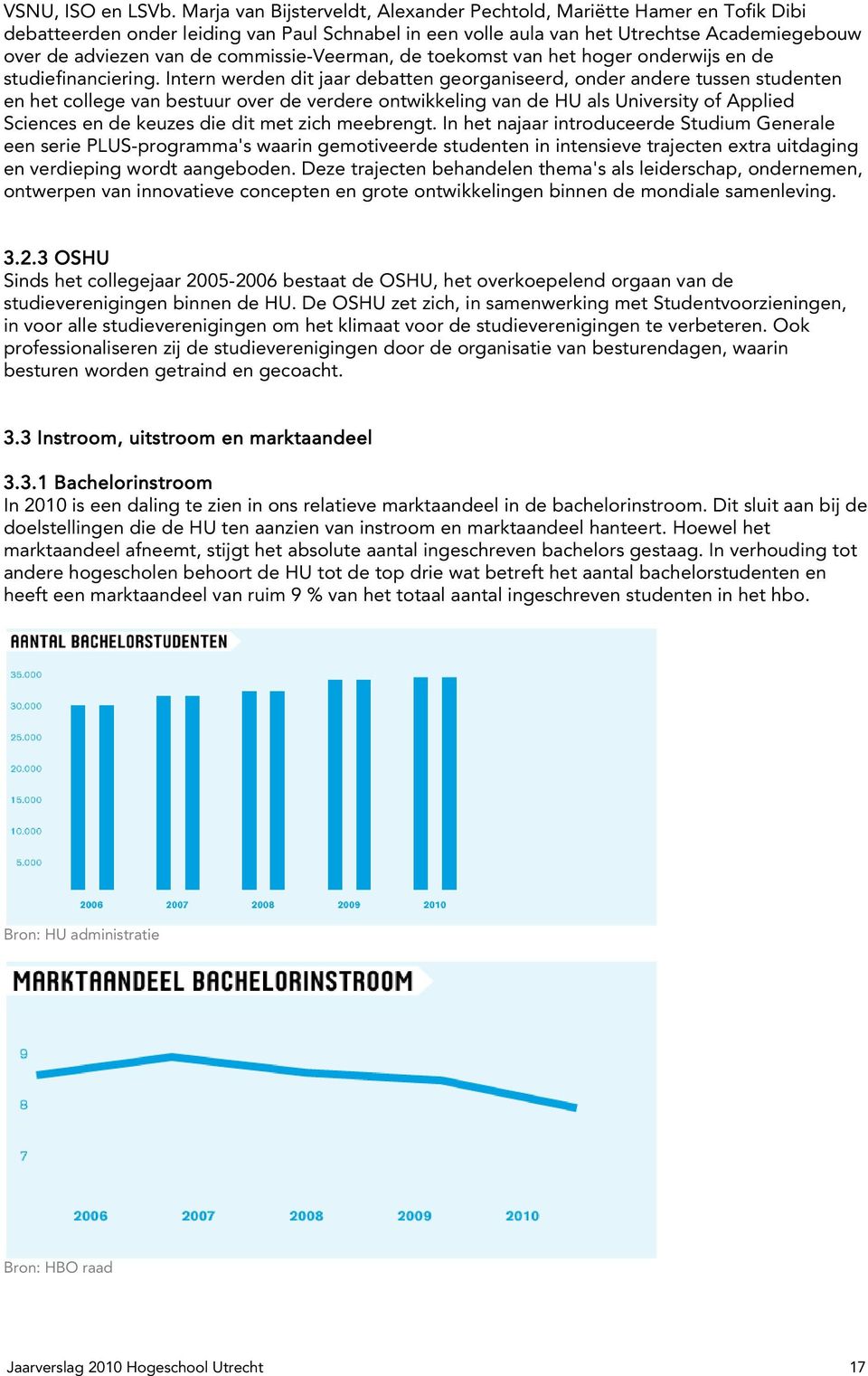 commissie-veerman, de toekomst van het hoger onderwijs en de studiefinanciering.