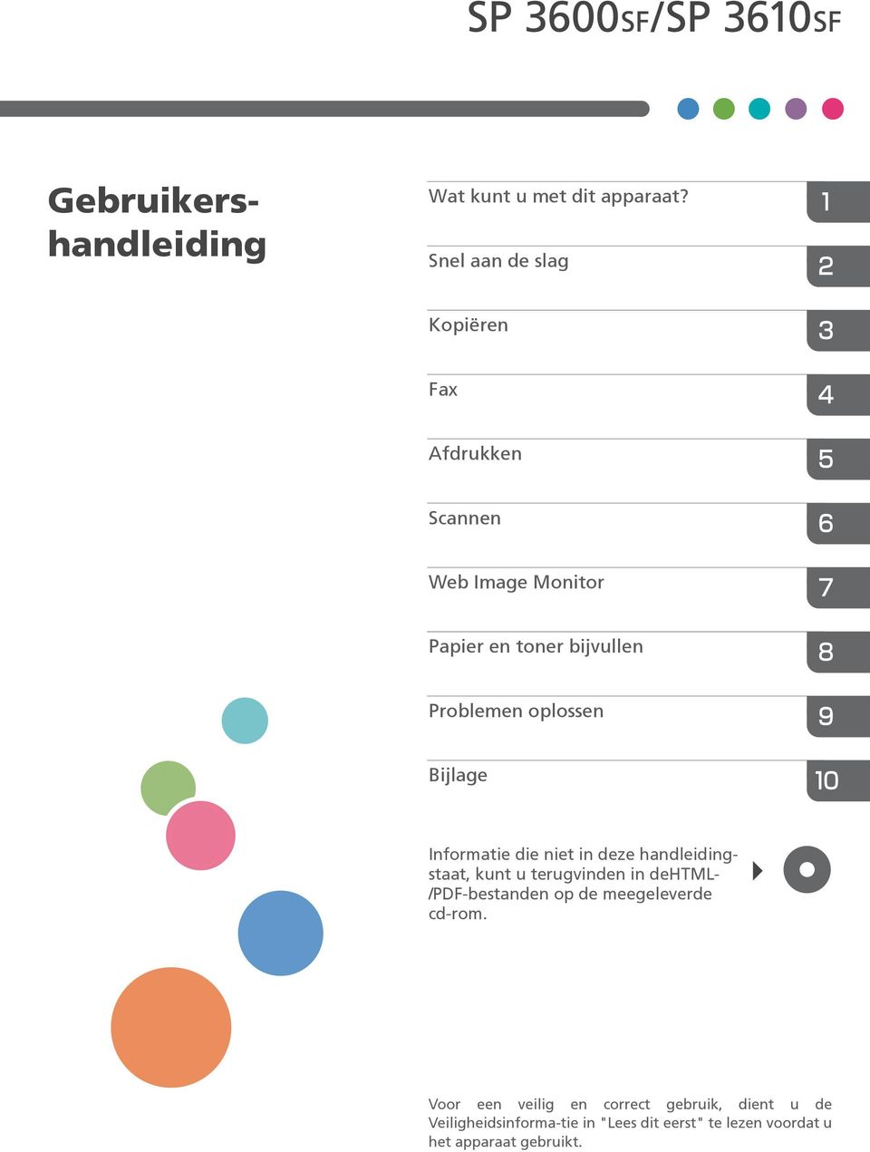 oplossen Bijlage Informatie die niet in deze handleidingstaat, kunt u terugvinden in dehtml-