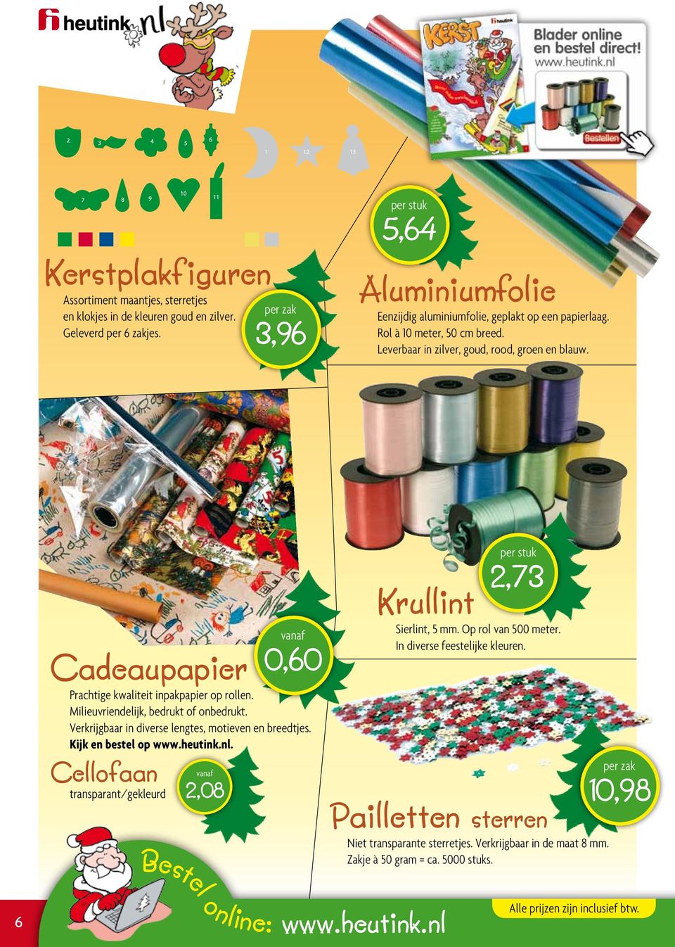 Cadeaupapier Prachtige kwaliteit inpakpapier op rollen. Milieuvriendelijk, bedrukt of onbedrukt. Verkrijgbaar in diverse lengtes, motieven en breedtjes. Kijk en bestel op www.heutink.nl.