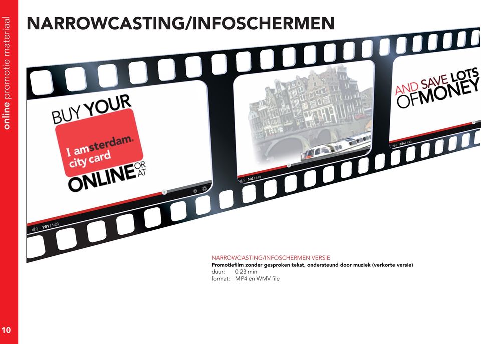 Narrowcasting/infoschermen versie Promotiefilm