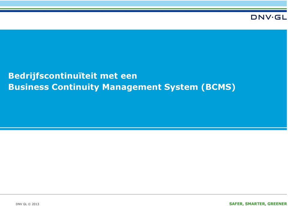 Management System (BCMS)