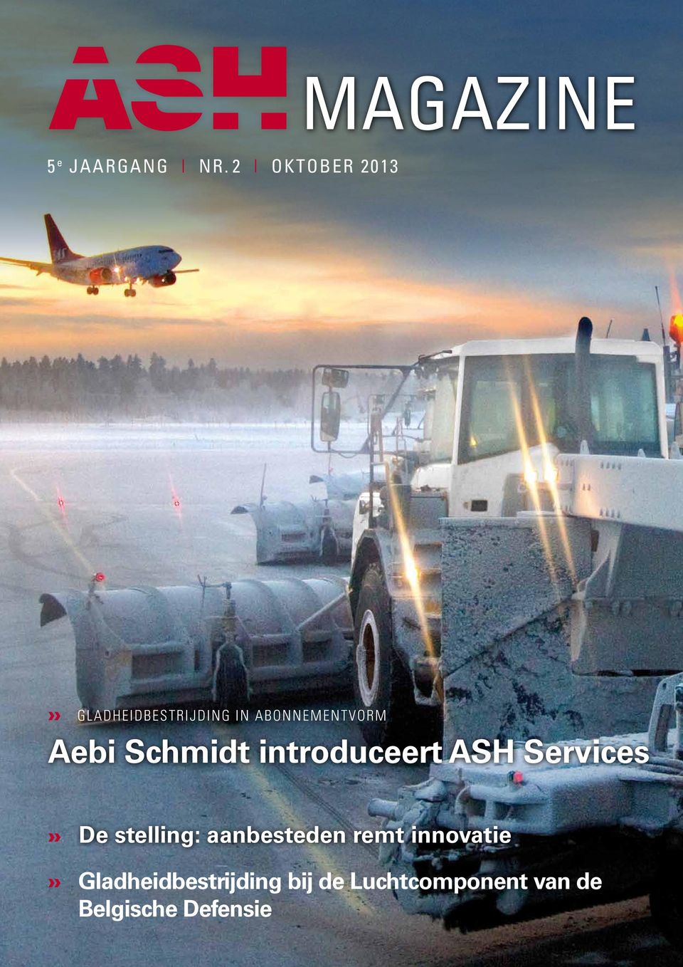 Aebi Schmidt introduceert ASH Services De stelling: