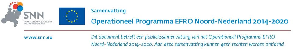 eu Dit document betreft een publiekssamenvatting van het