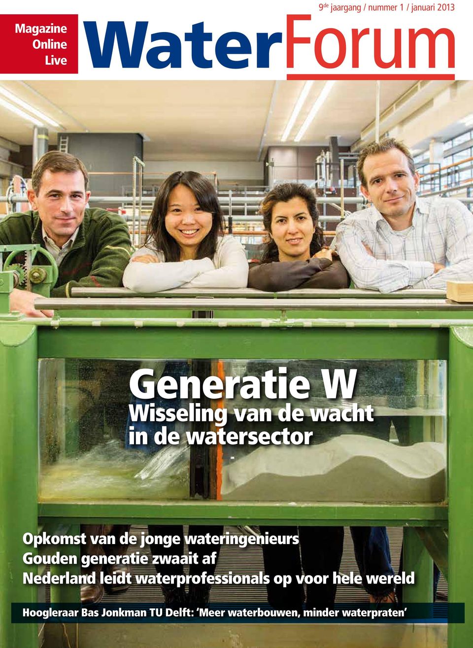 wateringenieurs Gouden generatie zwaait af Nederland leidt