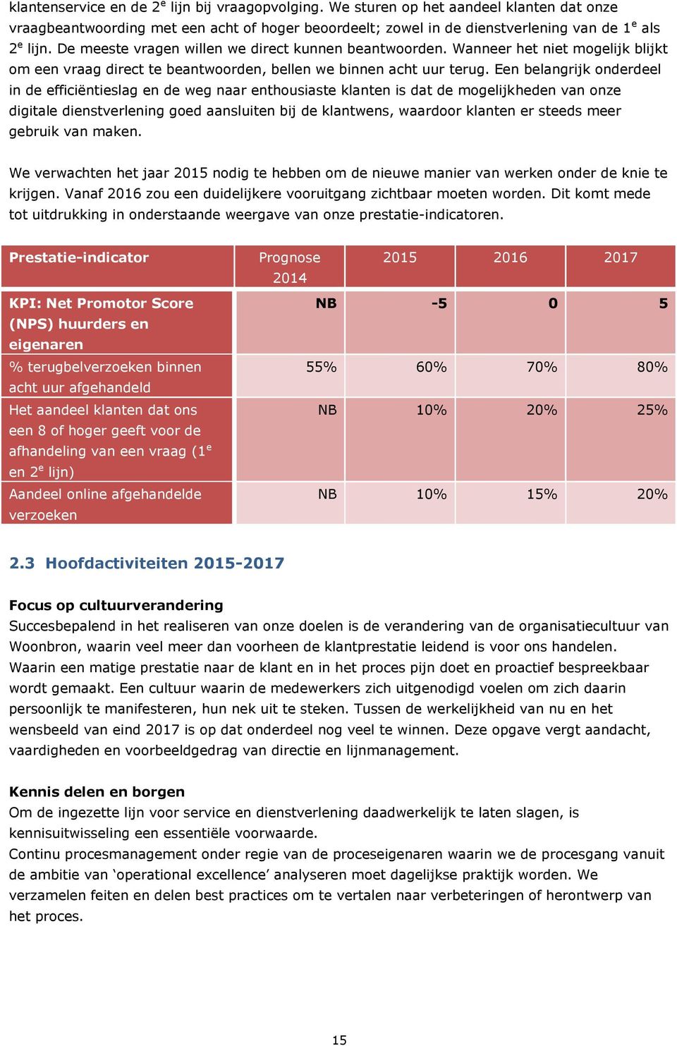 Een belangrijk onderdeel in de efficiëntieslag en de weg naar enthousiaste klanten is dat de mogelijkheden van onze digitale dienstverlening goed aansluiten bij de klantwens, waardoor klanten er