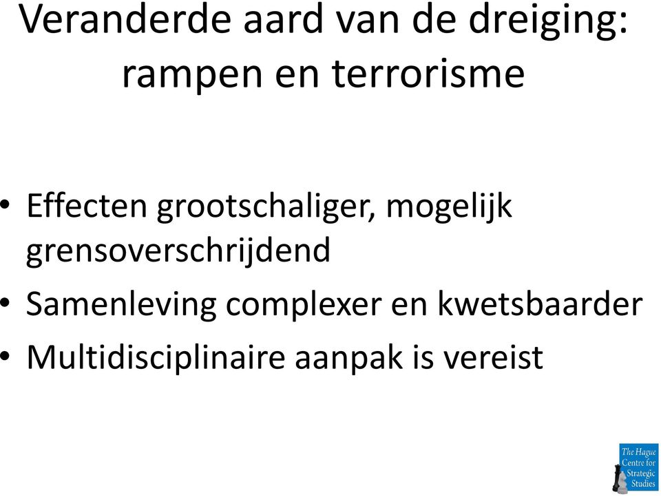 grensoverschrijdend Samenleving complexer en