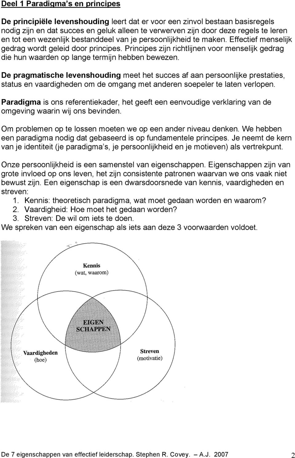 Principes zijn richtlijnen voor menselijk gedrag die hun waarden op lange termijn hebben bewezen.