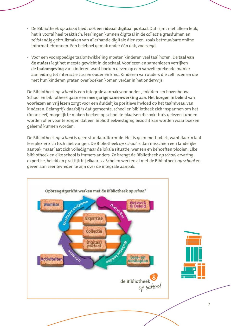 informatiebronnen. Een heleboel gemak onder één dak, zogezegd. Voor een voorspoedige taalontwikkeling moeten kinderen veel taal horen. De taal van de ouders legt het meeste gewicht in de schaal.