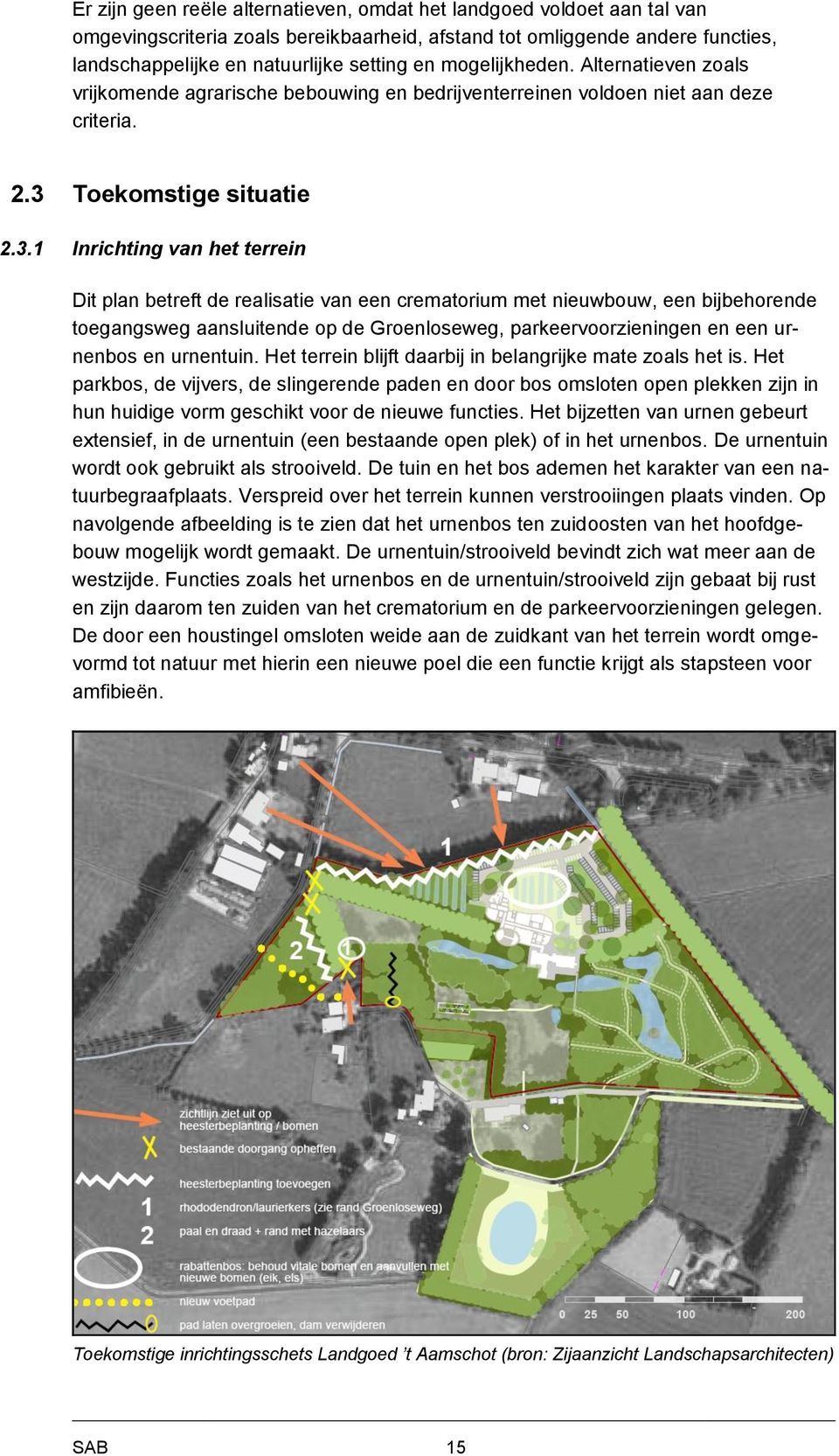 Toekomstige situatie 2.3.