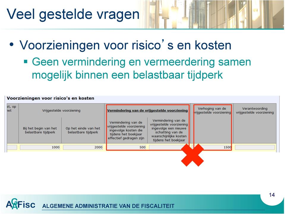 vermindering en vermeerdering samen