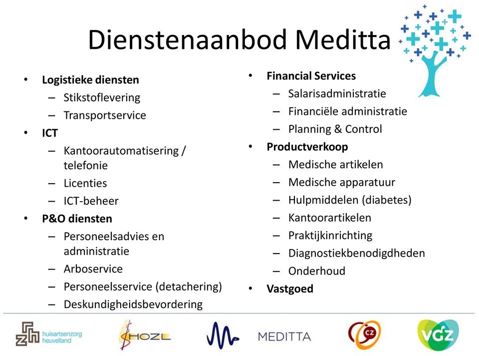 Deskundigheidsbevordering Financial Services Salarisadministratie Financiële administratie Planning & Control