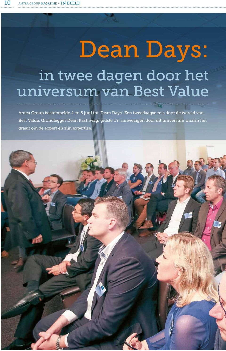 Een tweedaagse reis door de wereld van Best Value.