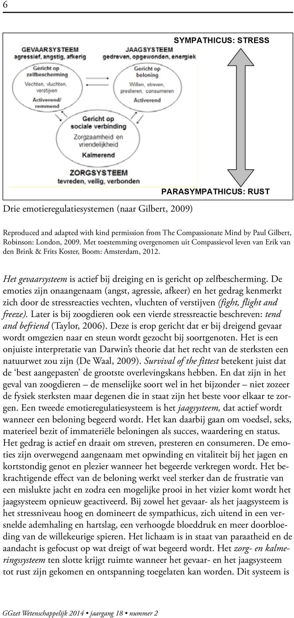 Met toestemming Reproduced overgenomen and uit adapted Compassievol with kind leven permission van Erik van from den The Brink Compassionate & Frits Koster, Mind Boom: by Paul Gilbert, terdam, 2012.